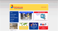 Desktop Screenshot of premiumballoon.com